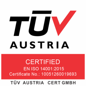 TÜV Austria ISO 14001 Certified